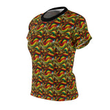 Surreal Rasta Vibe Women's Cut & Sew Tee