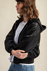 REVERSIBLE ALL WEATHER FUR LINED BOMBER JACKET-2 COLORS