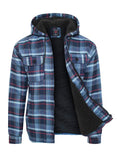 Men's Flannel Sherpa Lining Jacket- 8 Colors