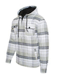 Men's Flannel Sherpa Lining Jacket- 8 Colors