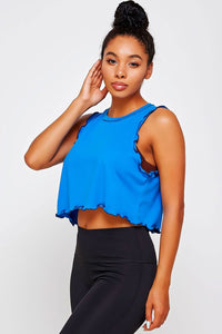 LETTUCE MERROW EDGE TANK CROP TOP-3 COLORS