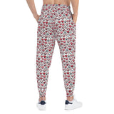 Valentine's Hearts Athletic Joggers