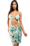 Floral Bikini Set- 3 Colors