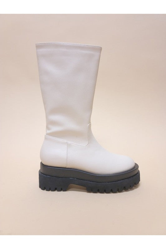 Pu Leather Crazy Weather Booties