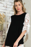 LACE SLEEVES TOP-5 COLORS