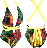 Jamaican Rasta Reggae Monokini Swimwear #5