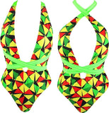 Jamaican Rasta Reggae Monokini Swimwear #6