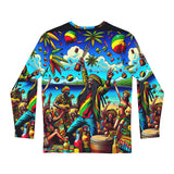 B Marley Let's Get Together & Feel Alright Men's Long Sleeve Shirt