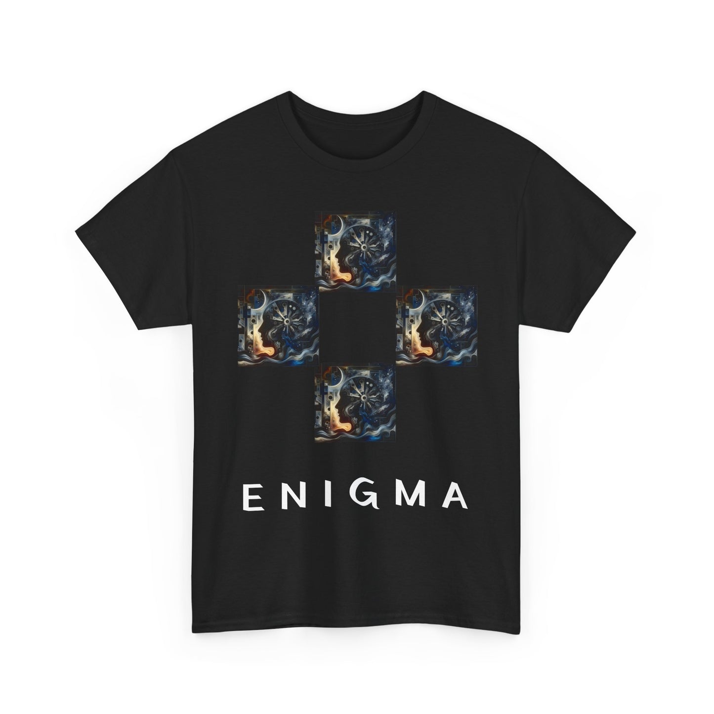 Enigma Unisex Heavy Cotton Tee- 5 Colors