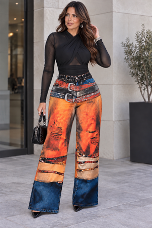 Fire & Ice Denim Pants