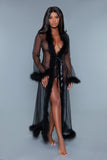 Marabou Mesh Robe- 11 Colors