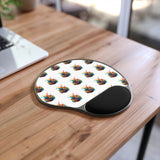 Color Explosion Mouse Pad With Wrist Rest