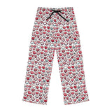 Valentine's Heart Print Women's Pajama Pants