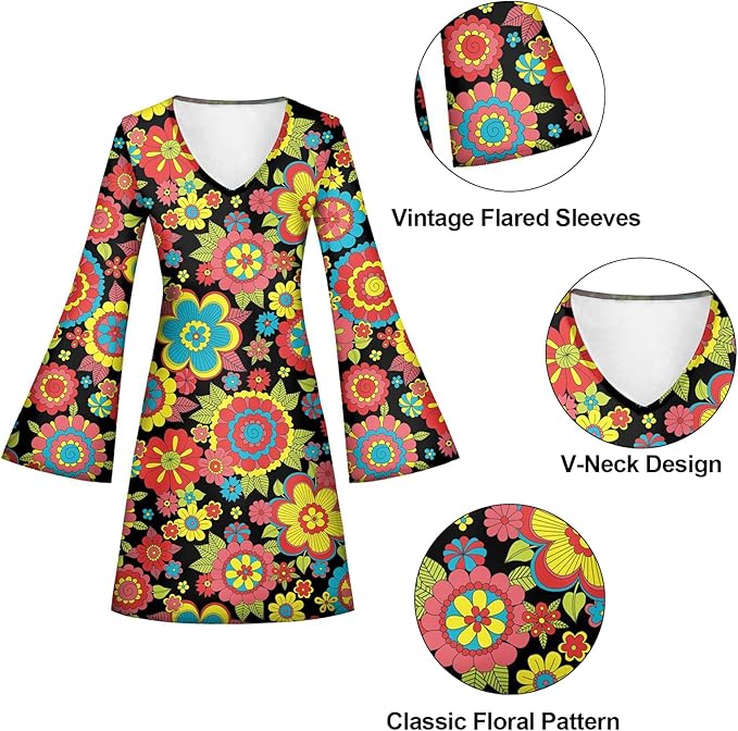 5-Piece 70's Outfit Set