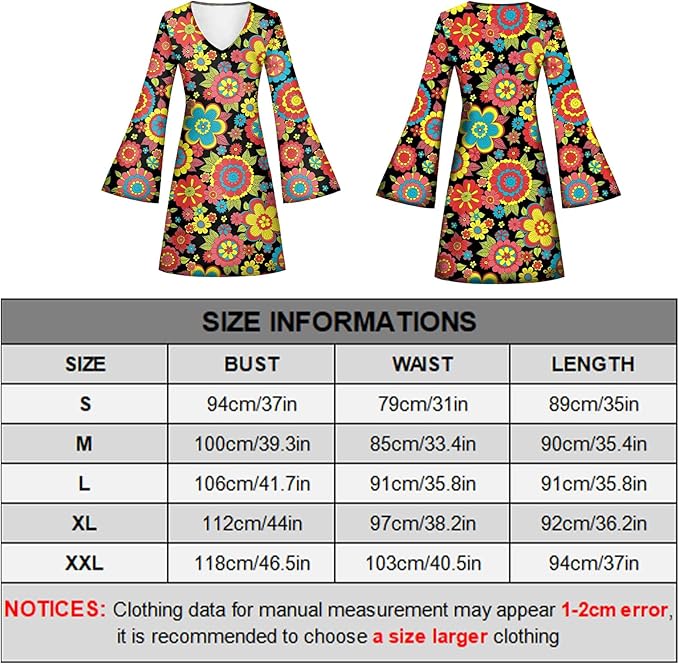 5-Piece 70's Outfit Set