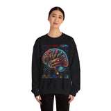 4D Brain Unisex Heavy Blend™ Crewneck Sweatshirt