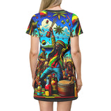 B Marley Let's Get Together & Feel Alright T-Shirt Dress