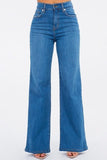 Wide Leg Jean in Medium Blue