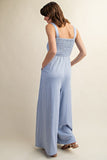 SOFT JERSEY EVERYDAY COMFORTABLE JUMPSUIT-4 COLORS