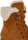 Madoka Fur Collar Chunky Ankle Boots- 3 Colors