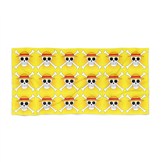 One Piece Anime Roger Beach Towel