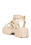 Dewey Recycled Faux Leather Gladiators-2 Colors