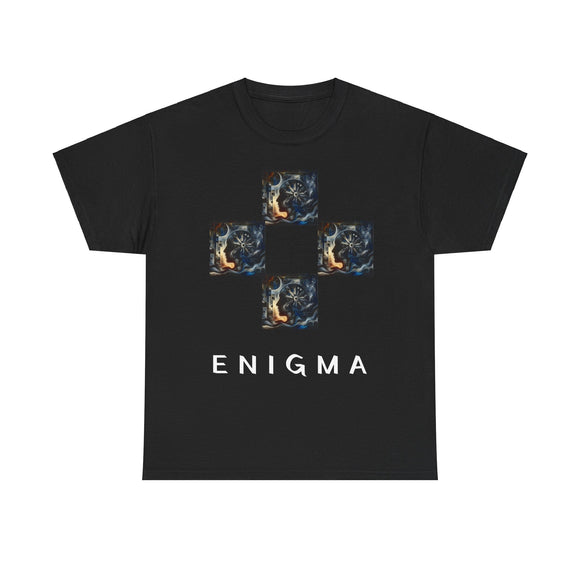 Enigma Unisex Heavy Cotton Tee- 5 Colors