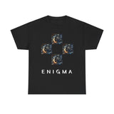 Enigma Unisex Heavy Cotton Tee- 5 Colors