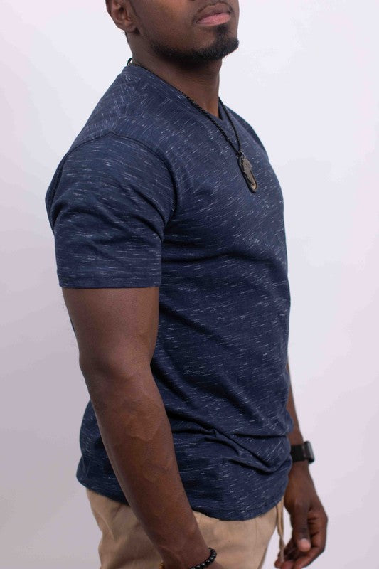 Men's Tri-Blend V-Neck T-Shirt-6 Colors