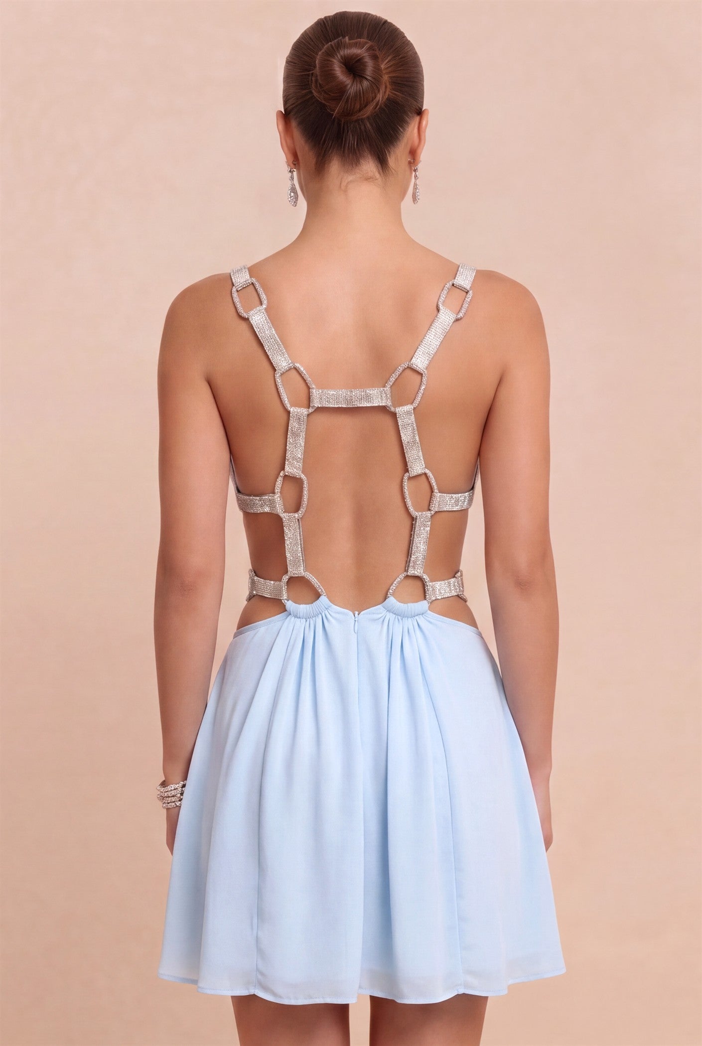 Lunea MIni Dress- Blue