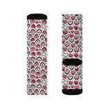 Sublimation Socks Valentines Hearts