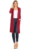 Solid Duster Cardigan-15 Colors