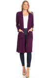 Solid Duster Cardigan-15 Colors