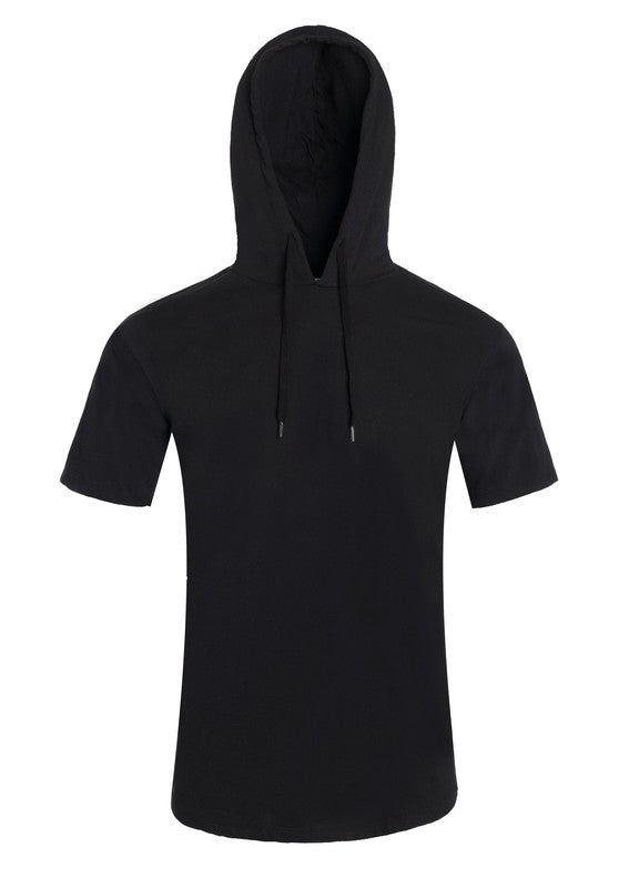 Men's Lightweight Short Sleeves Hoodie-12 Colors
