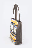 Batik Patterns Sequins Embellished Statement Tote