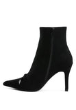 Dapers Bow Detail Ankle Boots- 2 Colors