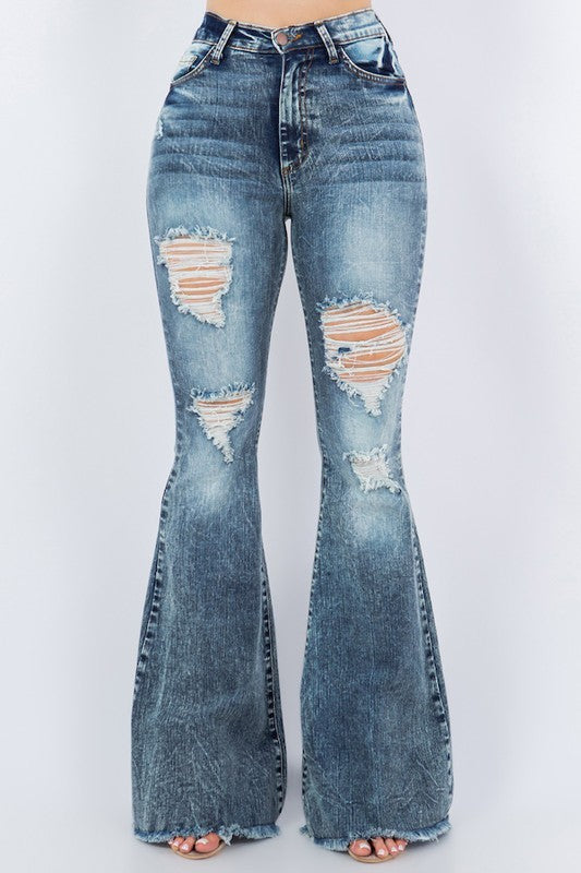 Storm Bell Bottom Jean