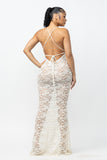 Mint Lace Maxi Dress Lingerie (Pre-Order)