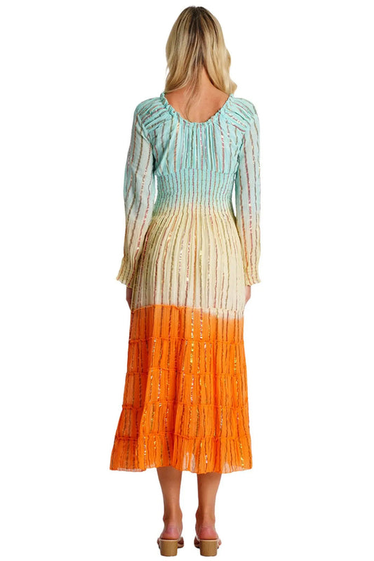 La Moda Resort Vintage Boho Maxi Dress