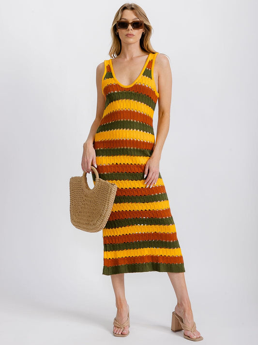 Irie Culture Colorblock Maxi Dress