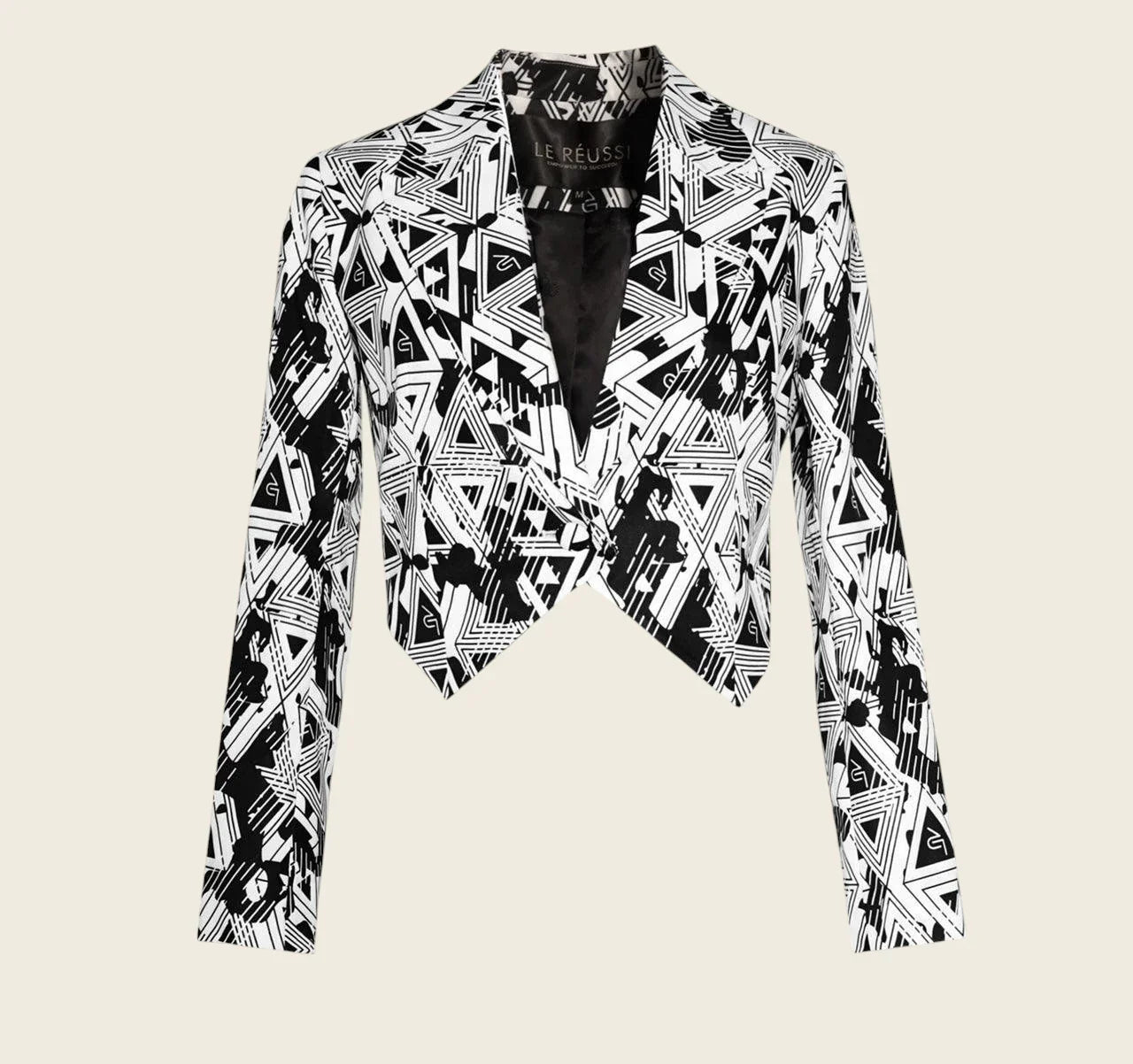 Amour Geometric Blazer – Stylish Women’s Tailored Jacket