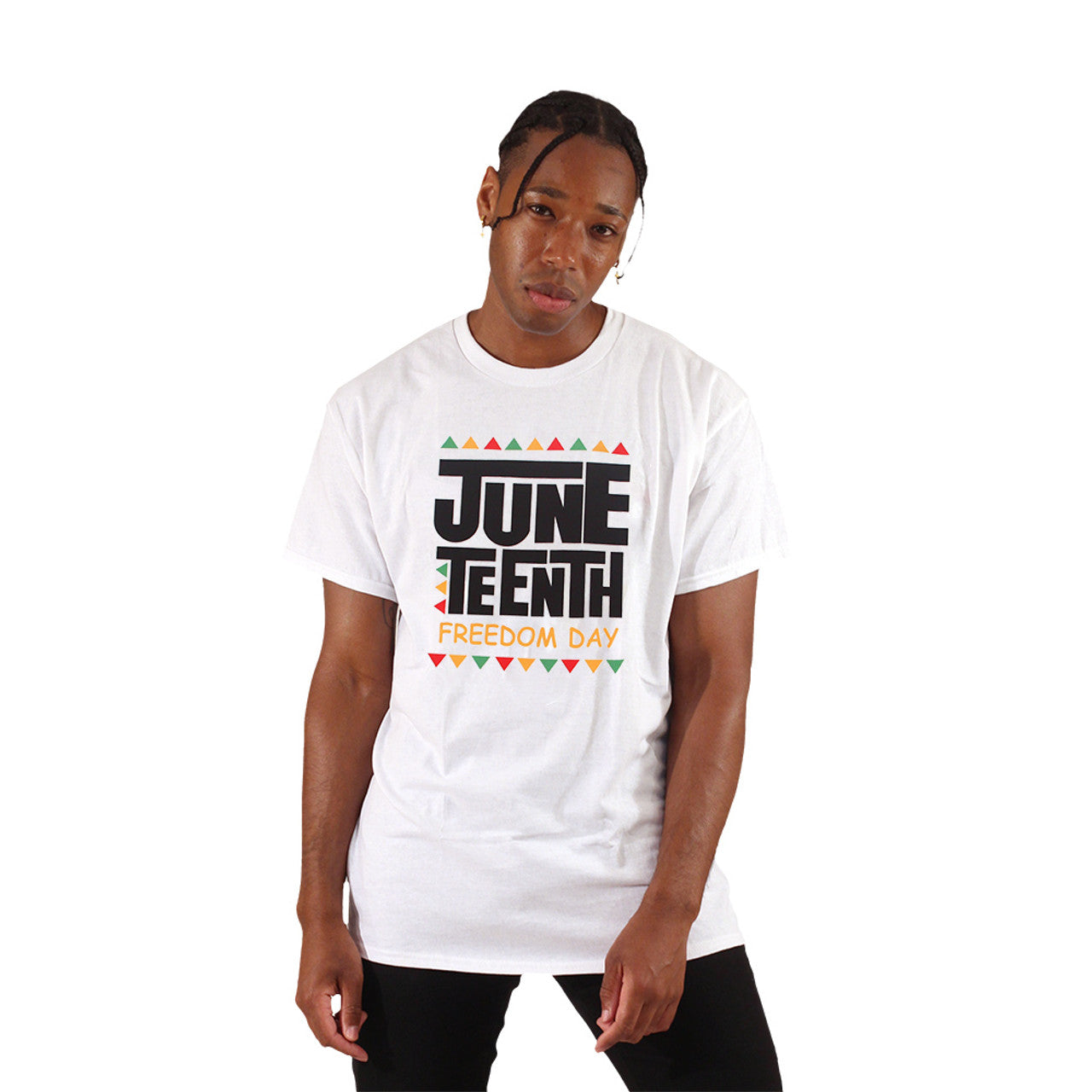 JuneTeenth Freedom Day T-Shirt- Black or White