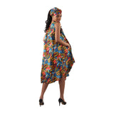 African Ankara Print Umbrella Dress-6 Colors