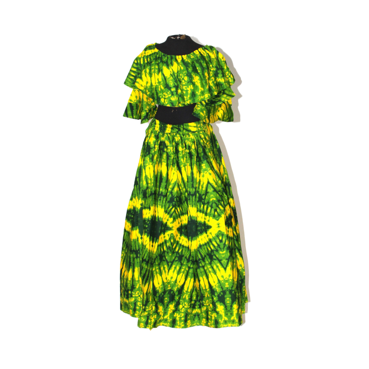 Ankara Print Crop-top & Split Skirt Set- 2 Colors