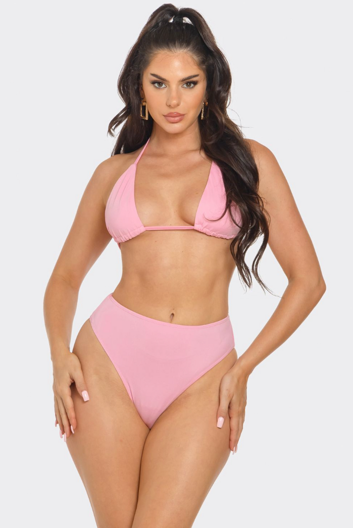 4-PIece Bikini & Coverup Set
