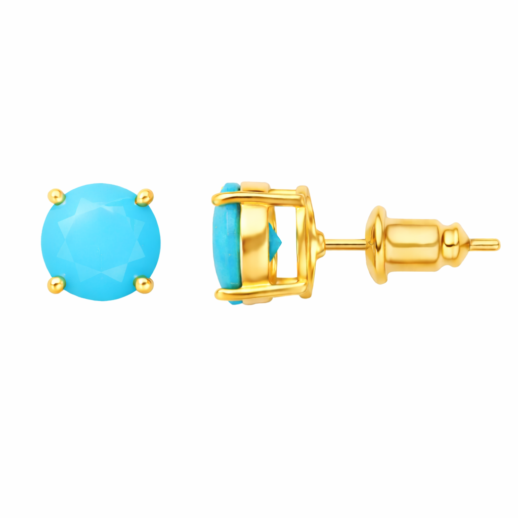 Incanto Studs Turquoise Earrings