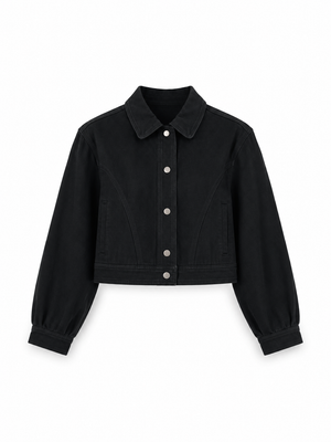 The Cropped Denim Jacket