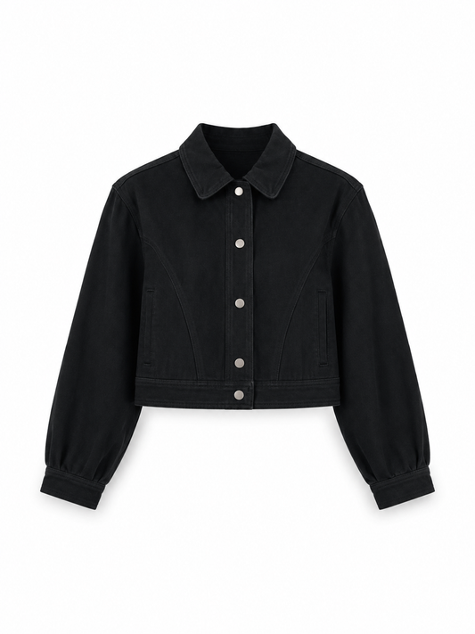 The Cropped Denim Jacket