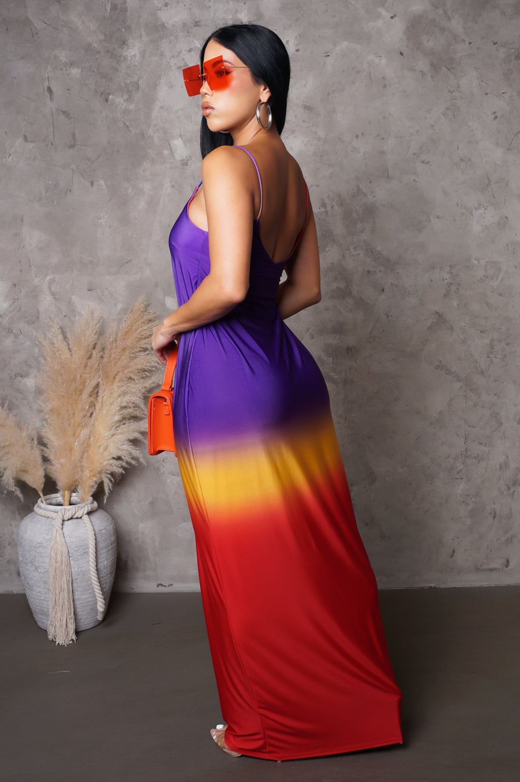 "Sunset at the Beach" Maxi Dress