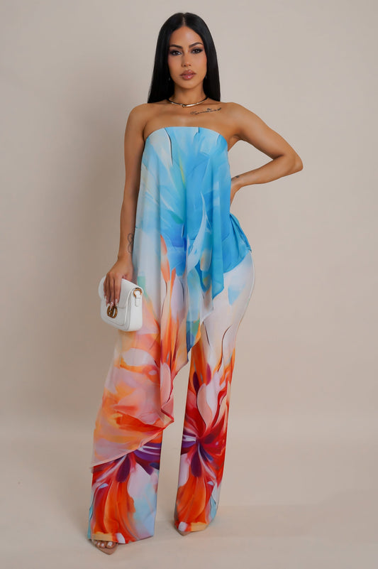 Color Swirl Jumpsuit